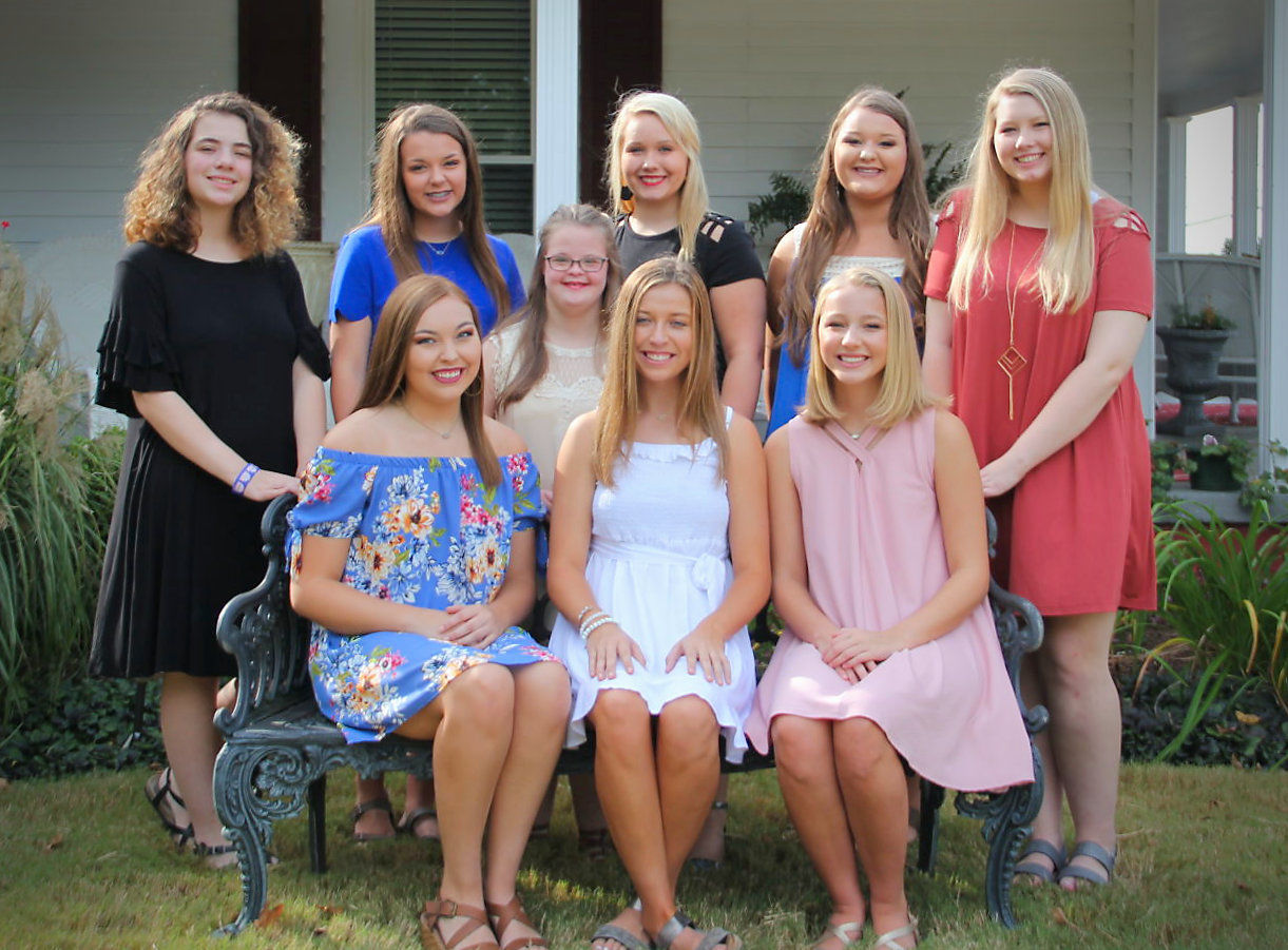 Mantachie Homecoming Court 2019